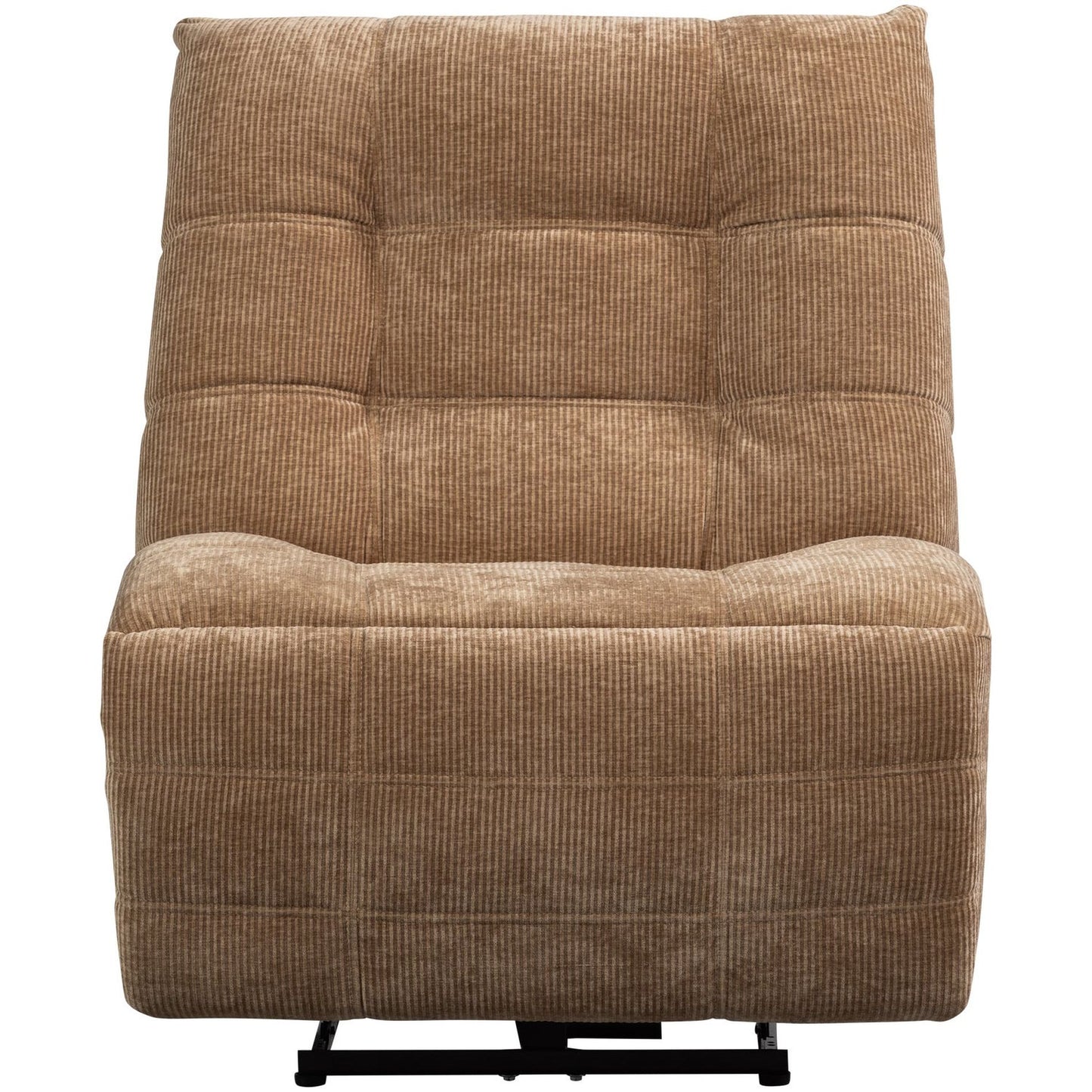 WOOOD Hein fauteuil elektrisch rib Lichtbruin