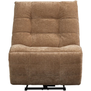 WOOOD Hein fauteuil elektrisch rib Lichtbruin
