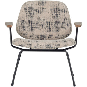 WOOOD Aure fauteuil Beige/Zwart