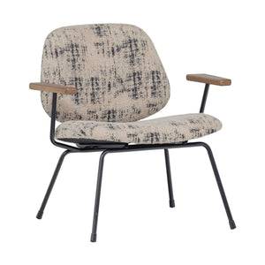 WOOOD Aure fauteuil Beige/Zwart