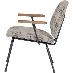 WOOOD Aure fauteuil Beige/Zwart