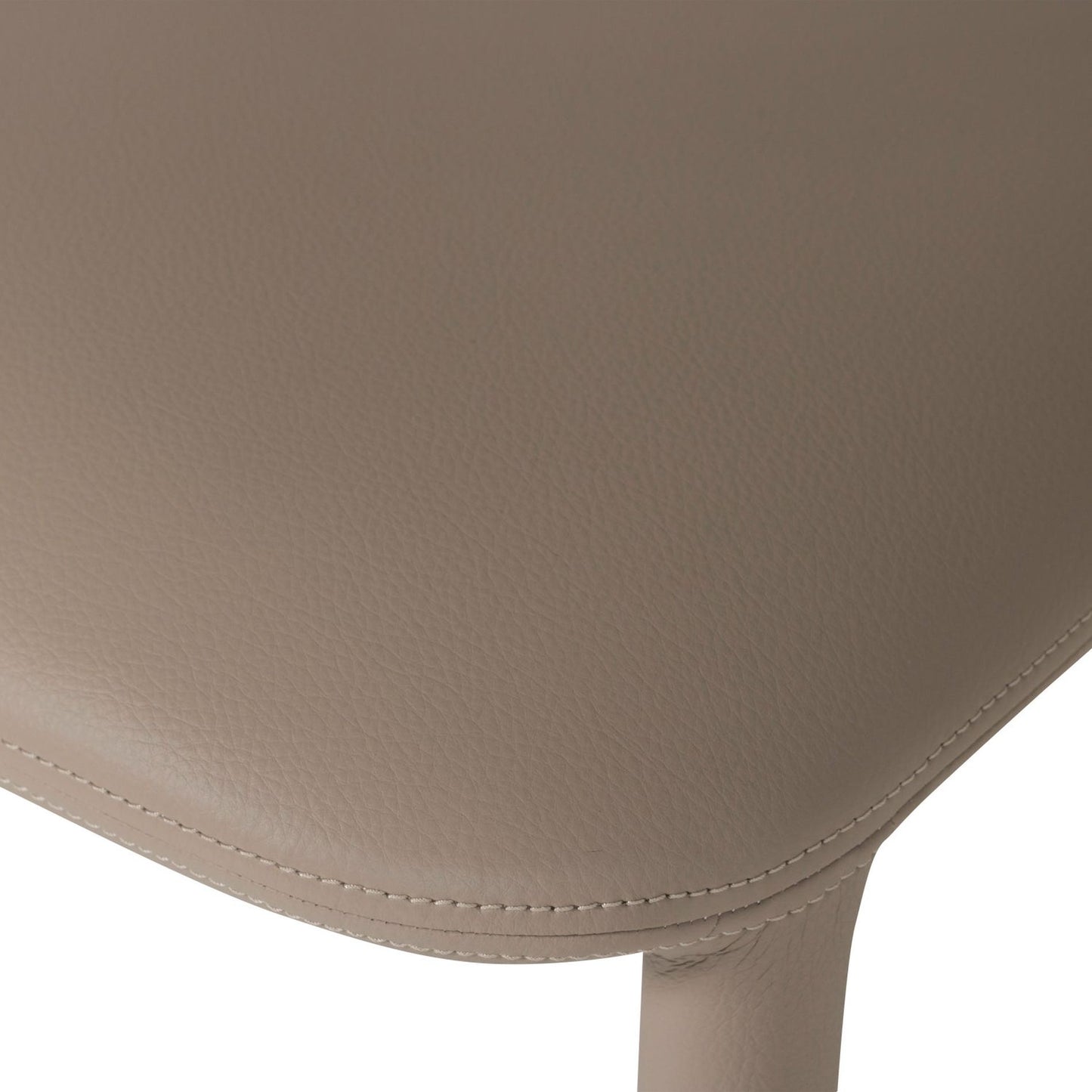 Woood Noble eetkamerstoel leer Beige