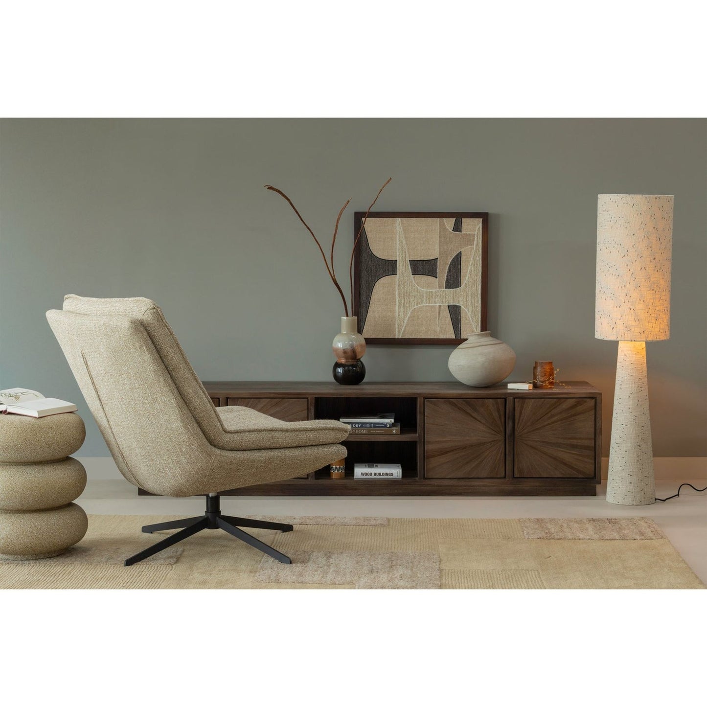 WOOOD Milaro fauteuil Naturel