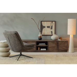 WOOOD Milaro fauteuil Bruin