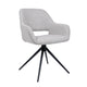 HelloChair HC09 Jex eetkamerstoel spinpoot zwart Alpine Clay