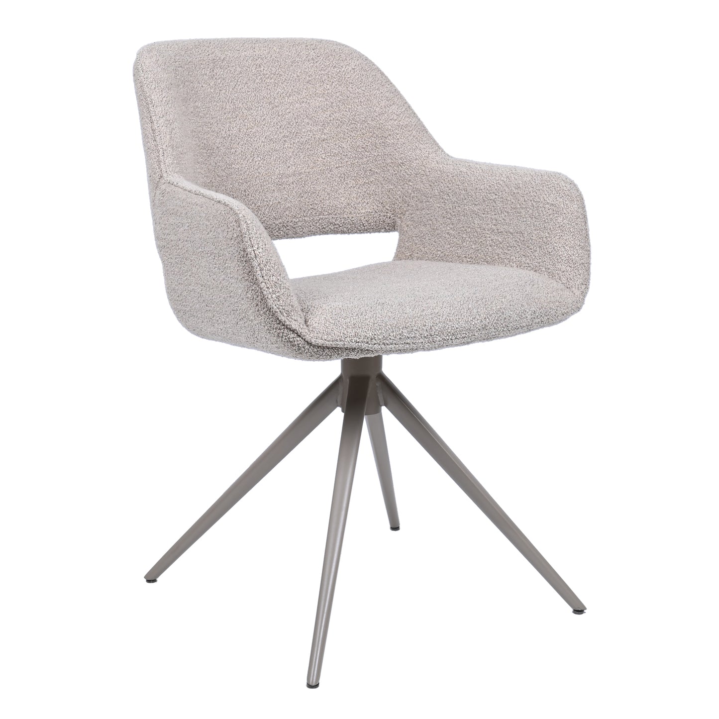 HelloChair HC09 Jex eetkamerstoel spinpoot beige Alpine Beige