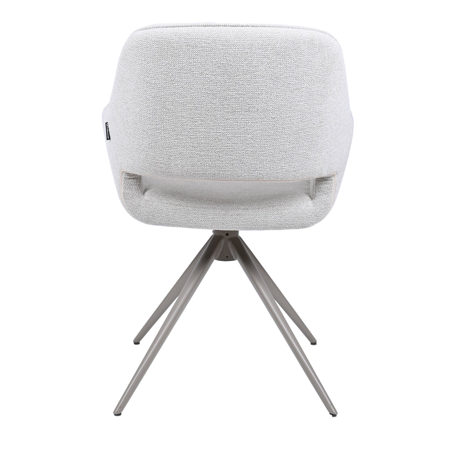 HelloChair HC09 Jex eetkamerstoel spinpoot beige Sneak Linen