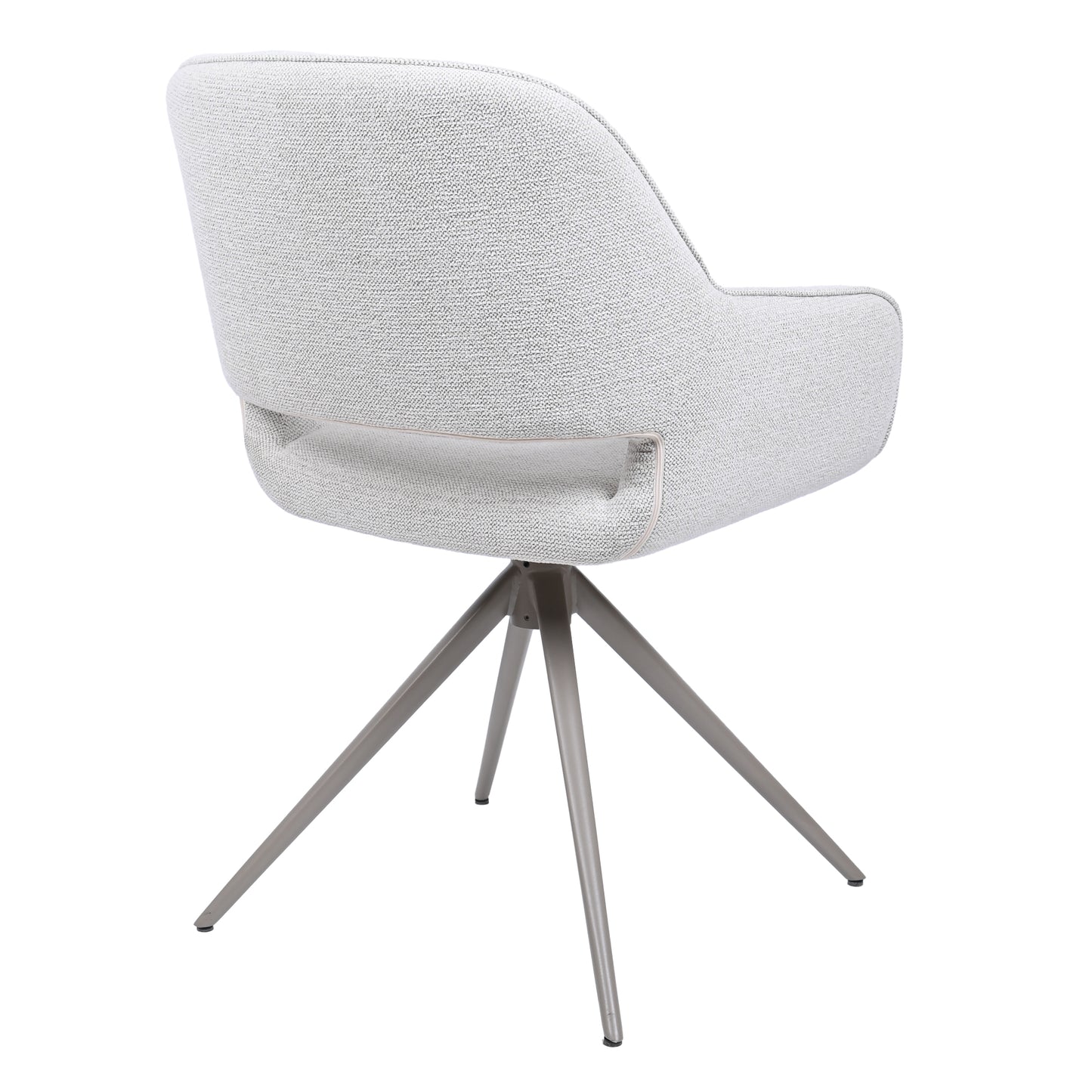 HelloChair HC09 Jex eetkamerstoel spinpoot beige Sneak Linen