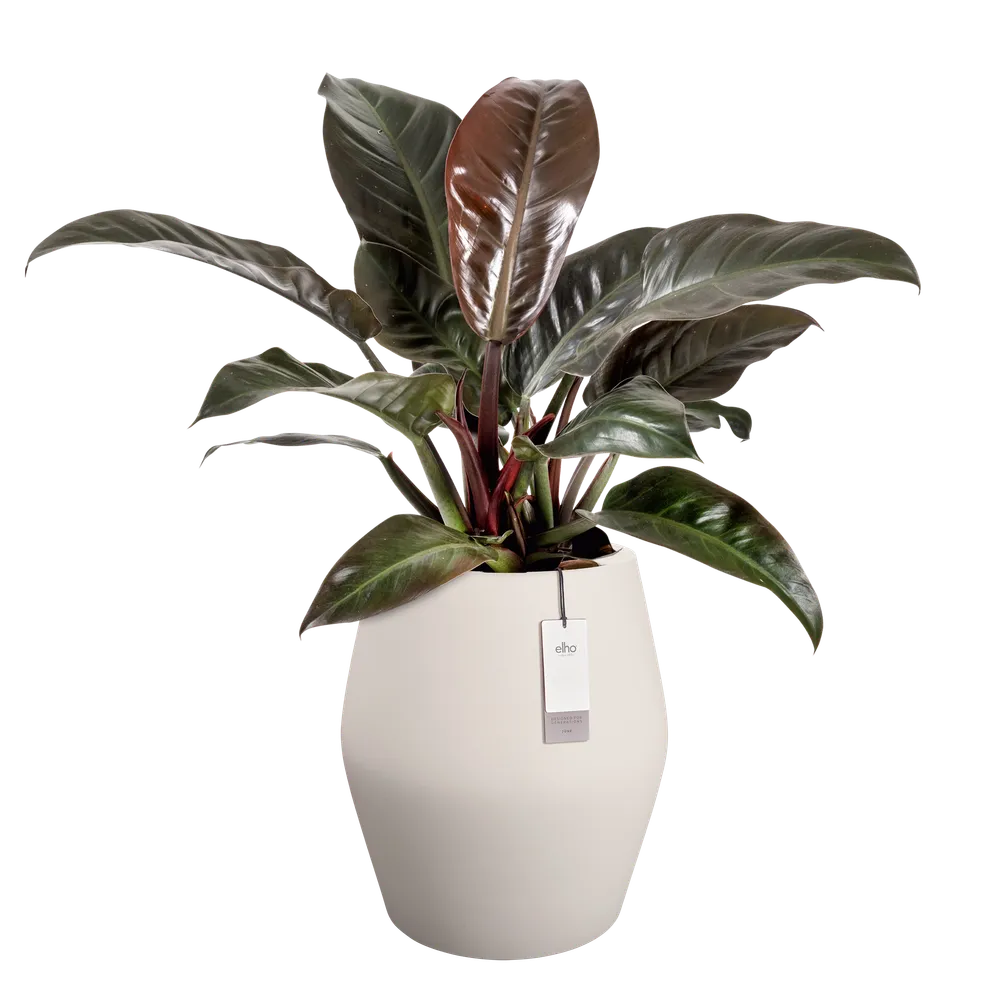 Elho June Split High bloempot Ø46 cm Linnen White