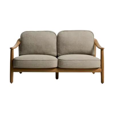 Kave Home Elunda tuinbank 149 cm Teakhout