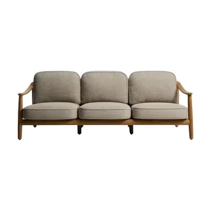 Kave Home Elunda tuinbank 215 cm Teakhout