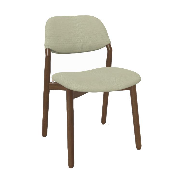 Mobitec Knut C0110 eetkamerstoel Samba Linden poot noten