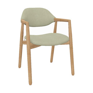 Mobitec Knut C0214 eetkamerstoel Samba Linden poot beuken