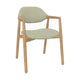 Mobitec Knut C0214 eetkamerstoel Samba Linden poot beuken