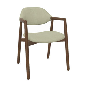 Mobitec Knut C0214 eetkamerstoel Samba Linden poot noten
