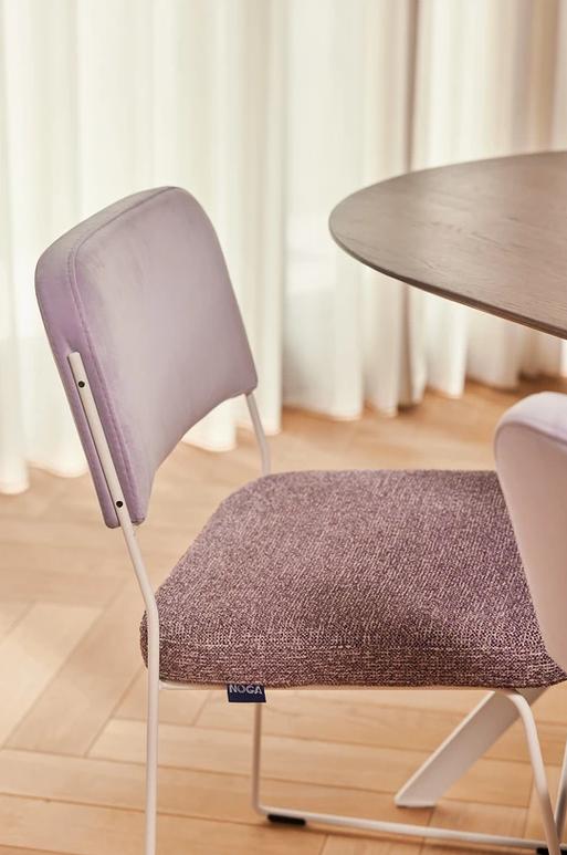 NOGA Lima eetkamerstoel Max Violet/Luuk Violet