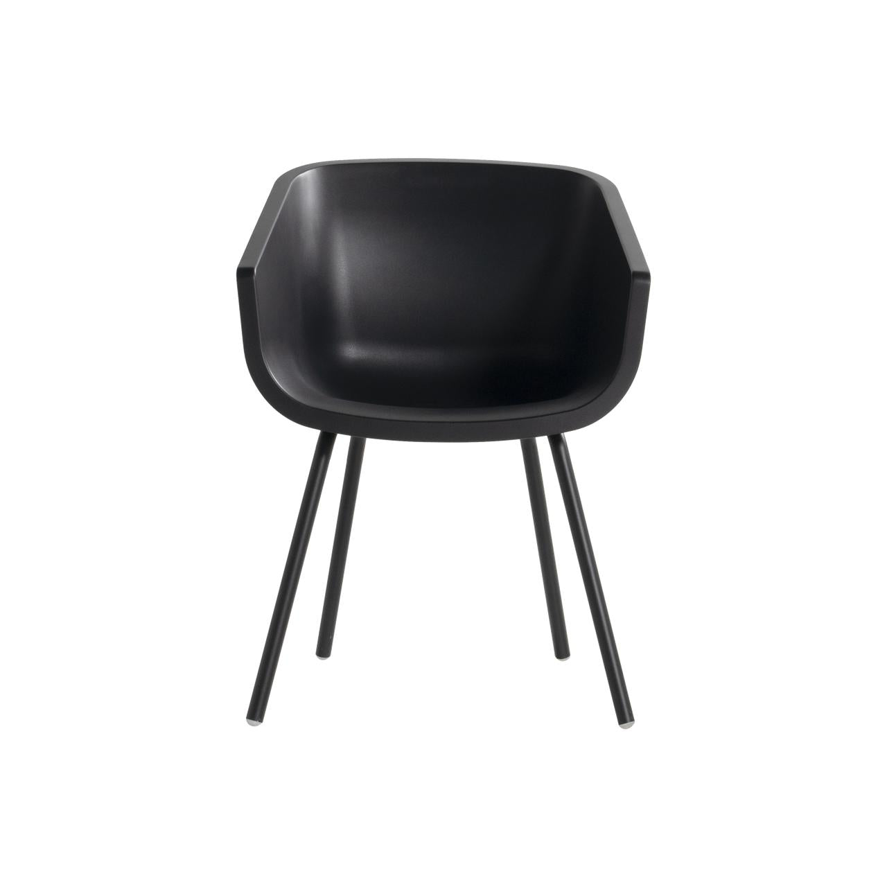 Hartman Amalia Rondo tuinstoel aluminium Carbon Black