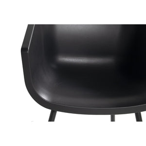 Hartman Amalia Rondo tuinstoel aluminium Carbon Black