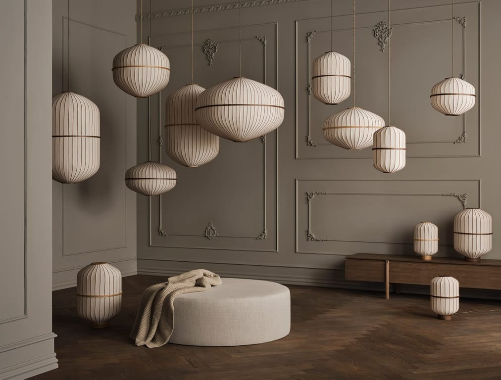 Bolia Lucén hanglamp Cylinder Ø28 cm dark oak