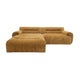 HelloSofa Haze modulaire hoekbank Fern 37 Geel