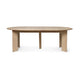 Ferm Living Bevel uitschuifbare eettafel White Oiled Beech