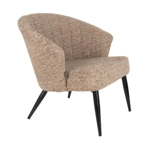 Dutchbone Georgia loungestoel Soft Brown