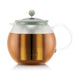 Bodum Assam Theepers met RVS Filter 1 liter Salie Groen