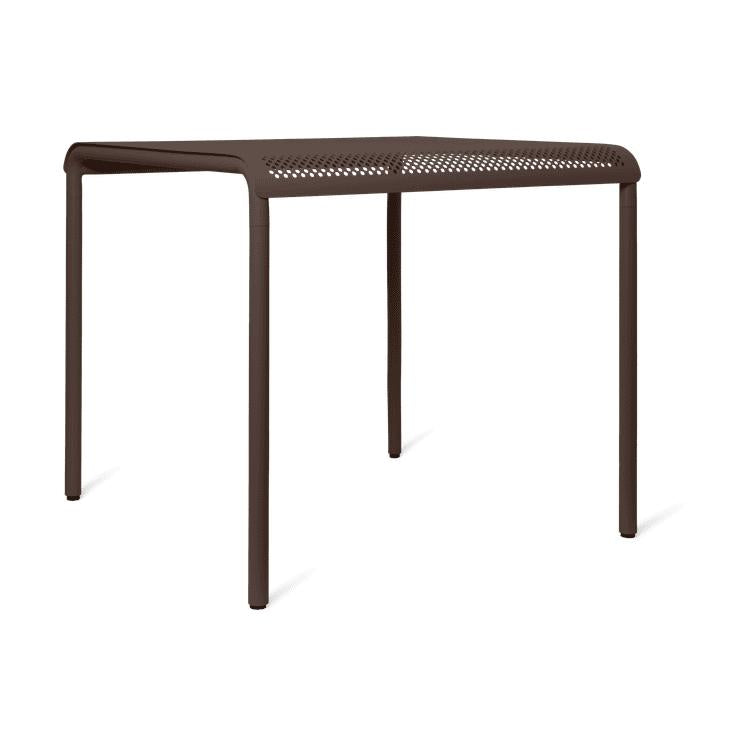 Ferm Living Dapple tuintafel 80 x 80 cm Dark Chocolate