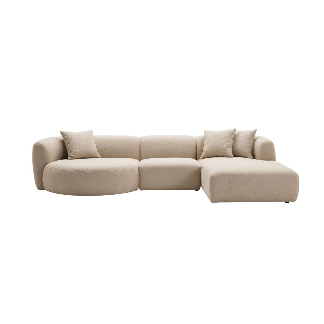 HelloSofa Cubi modulaire hoekbank Daisy 01 Crème