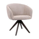 HelloChair HC17 Manoa armstoel Chacha Sand spinpoot hout walnoot