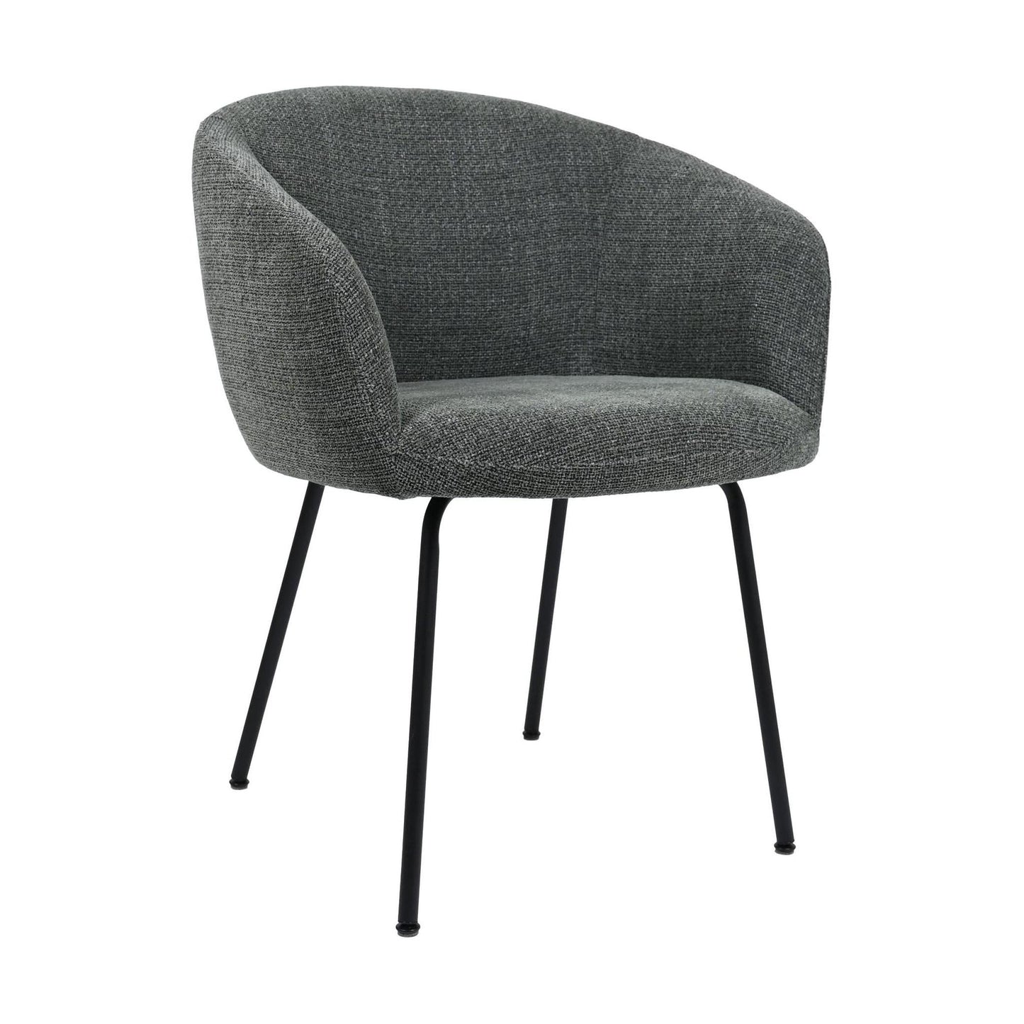 HelloChair HC17 Manoa armstoel vierpoot zwart Chacha Turtle