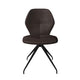 Mobitec Mood #91 M0510 eetkamerstoel Genova Coffee poot zwart