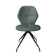 Mobitec Mood #91 M0510 eetkamerstoel Genova Turquoise poot zwart
