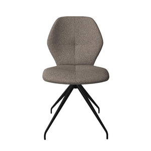 Mobitec Mood #91 M0510 eetkamerstoel Hip Hop Grey poot zwart
