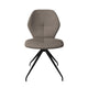 Mobitec Mood #91 M0510 eetkamerstoel Hip Hop Grey poot zwart
