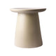 HKliving Earthenware bijzettafel cream