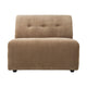 HKliving Vint bank middle Corduroy Rib Brown