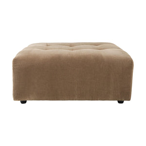 HKliving Vint hocker Corduroy Rib Brown