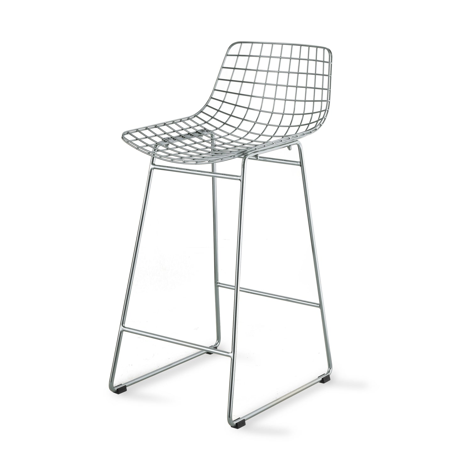 HKliving Wire barkruk H67 Chroom