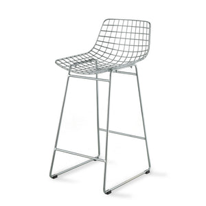 HKliving Wire barkruk H67 Chroom