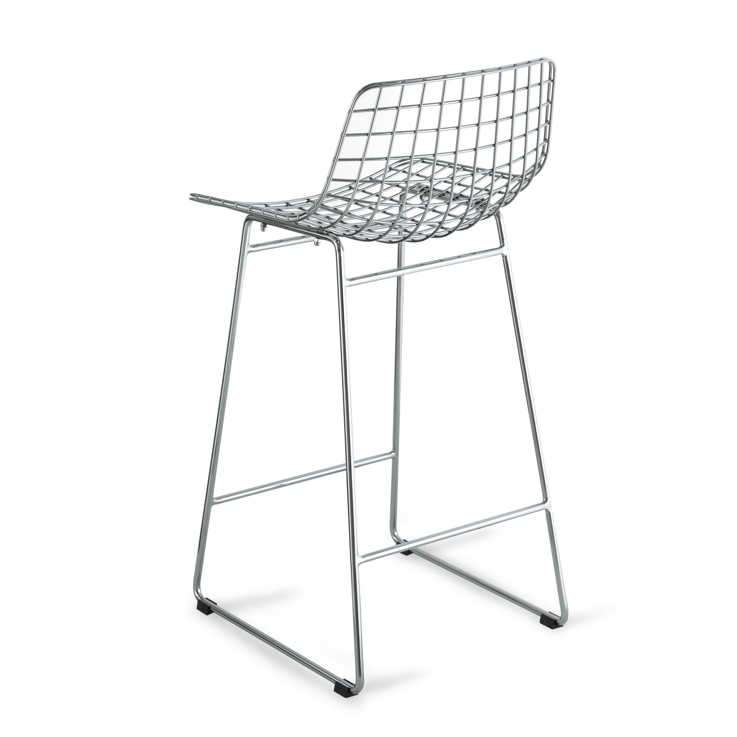 HKliving Wire barkruk H67 Chroom