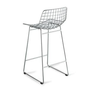 HKliving Wire barkruk H67 Chroom