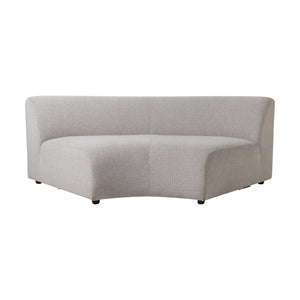 HKliving Jax bank round Sneak Light Grey