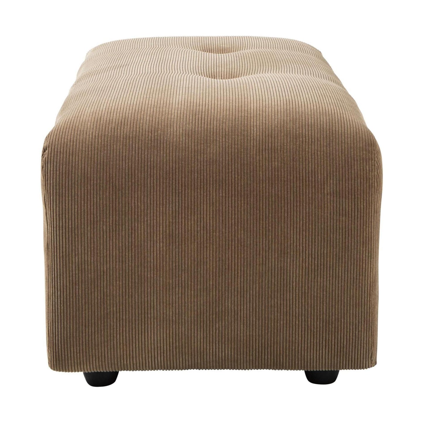 HKliving Vint hocker small Corduroy Rib Brown