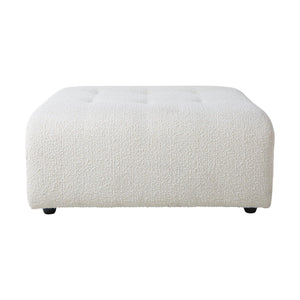 HKliving Vint hocker Boucle Cream