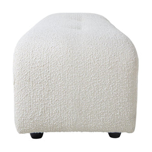 HKliving Vint hocker small Boucle Cream