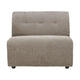 HKliving Vint bank middle Sneak Beige