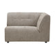 HKliving Vint bank right 1,5-seat Sneak Beige