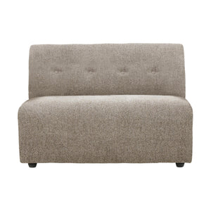 HKliving Vint bank middle 1,5-seat Sneak Beige