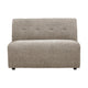 HKliving Vint bank middle 1,5-seat Sneak Beige